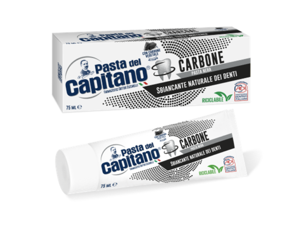 Capitano szén fehérítő fogkrém